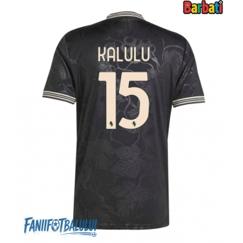 Juventus Pierre Kalulu #15 Tricou Fotbal Replică 2025-26 Barbati Treilea